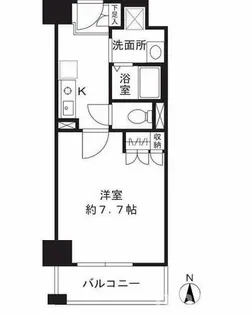 シャンピアコート茨木【8階】の間取り