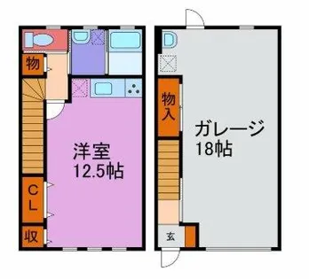 GARAXIA福崎【1階】の間取り