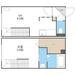 PartireN21【501号室】の間取り