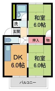 ブロービュー山荘【2階】の間取り