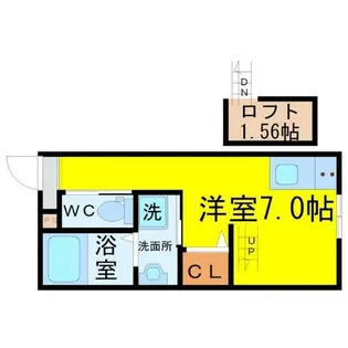 DLIFE道下(ディーライフ道下)【1階】の間取り
