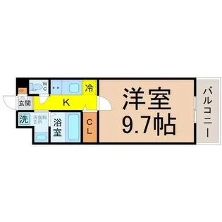 The INFINITY【3階】の間取り