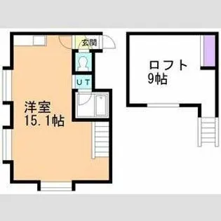 グロリア94【1階】の間取り