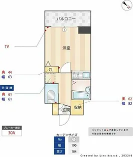 ジョイナス薬院【3階】の間取り