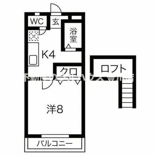 サンハイツサノックスC棟【102号室】の間取り