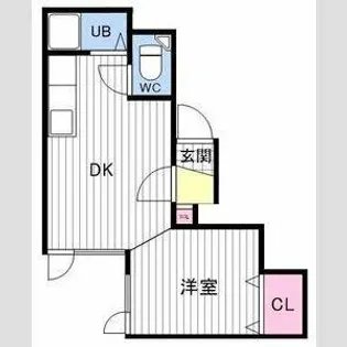 LILA48【202号室】の間取り