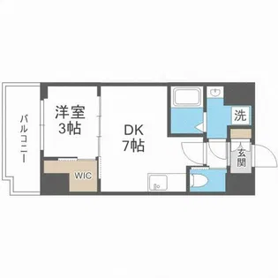 セレニテ福島アリア【12階】の間取り