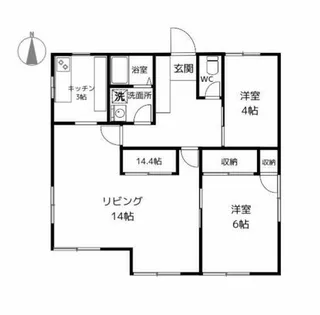 ヘーベルY・S【1階】の間取り