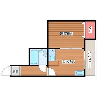 デイズハイツ夕陽ヶ丘【3階】の間取り