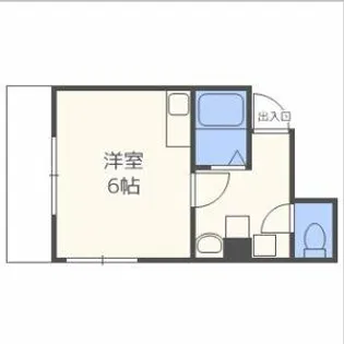 スタシオン梅田イースト【4階】の間取り
