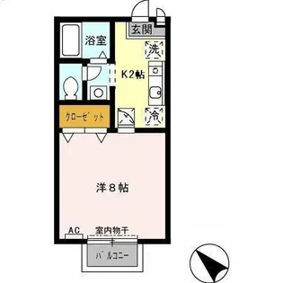 エトワール新瑞【2階】の間取り
