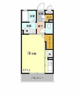 シャモニー【3階】の間取り