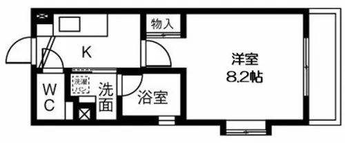 タウンライフ覚王山北【2階】の間取り