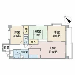 東栄ビル【3階】の間取り
