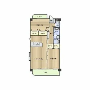 セラヴィー小池【3階】の間取り
