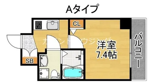 FDS Court Felice【3階】の間取り