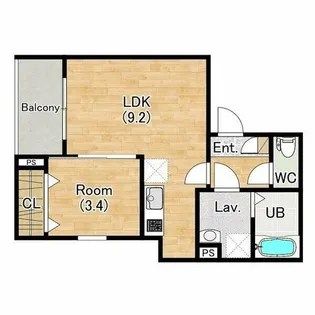 (仮称)ジーメゾン清須ゼニエス【303号室】の間取り