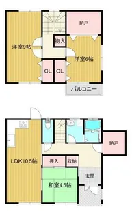 兵庫県豊岡市城崎町今津【一戸建】の間取り