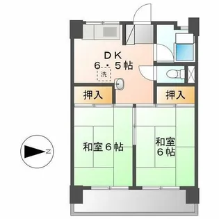 ステラメゾン六番町【1階】の間取り