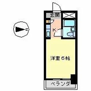 ドール堀田Ⅱ【3階】の間取り