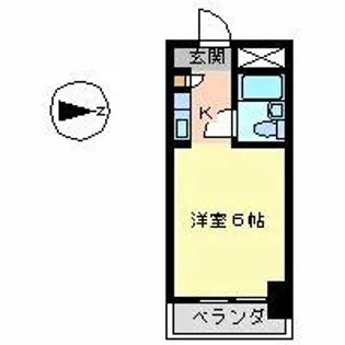 ドール堀田Ⅱ【3階】の間取り