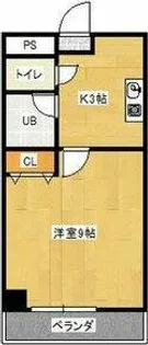 リブローネ南山【3階】の間取り