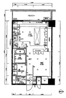 ロイヤルオーク栄セントラルプラザ【5階】の間取り