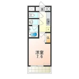 カサ リラ【1階】の間取り