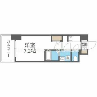 S-RESIDENCE大和田aline【10階】の間取り