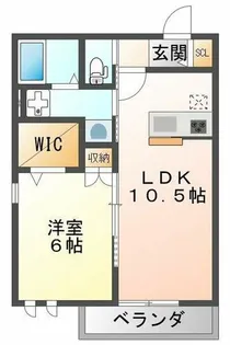 Aria塚口2【1階】の間取り