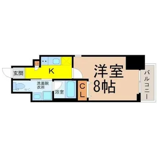 WESTIN上前津【11階】の間取り