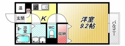 プレミール壱番館【1階】の間取り