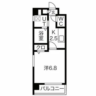 愛知県名古屋市千種区茶屋が坂1丁目【マンション】の間取り
