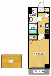 ドリーム県庁前【9階】の間取り