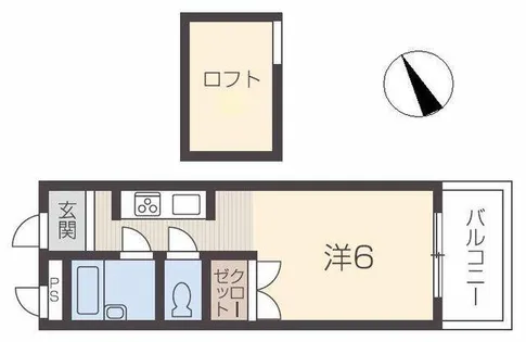 KTコート兼田【202号室】の間取り
