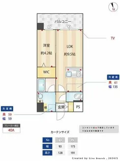 PRADO OHASHI【12階】の間取り