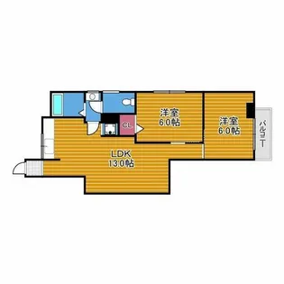 辻清マンション【3階】の間取り