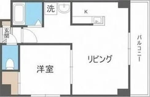 ドエル札幌南6条Ⅰ【3階】の間取り