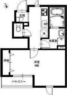 リーブル 木下【1階】の間取り