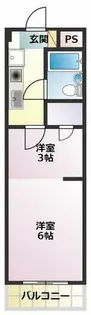 ユトリロ八通【5C号室】の間取り