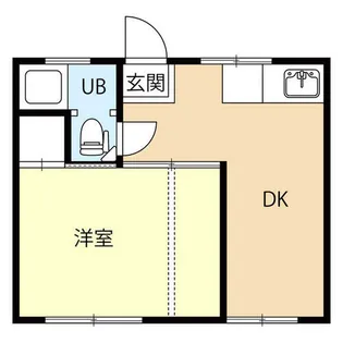 久栄コーポA【0102号室】の間取り