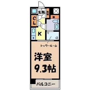 YS上前津【8階】の間取り