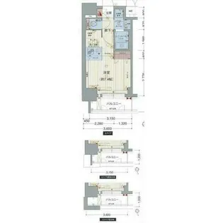 1Rの間取り画像