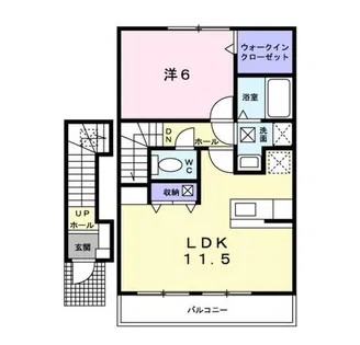 イグレック藤の森【2階】の間取り