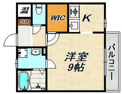 フォレストメゾン須磨寺【1階】の間取り