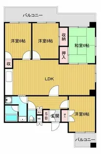 ライフステージヨシダ【11階】の間取り