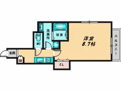IKカーサ【2階】の間取り