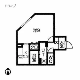リヴシティ中村公園【4階】の間取り