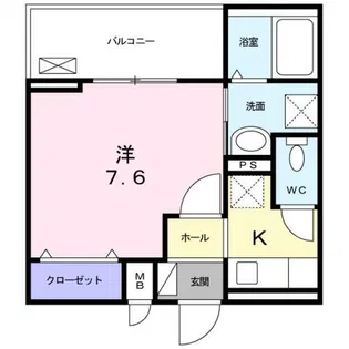 フェリーチェ【2階】の間取り