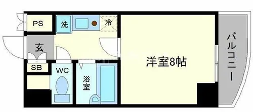 グリーンスクエア【2階】の間取り